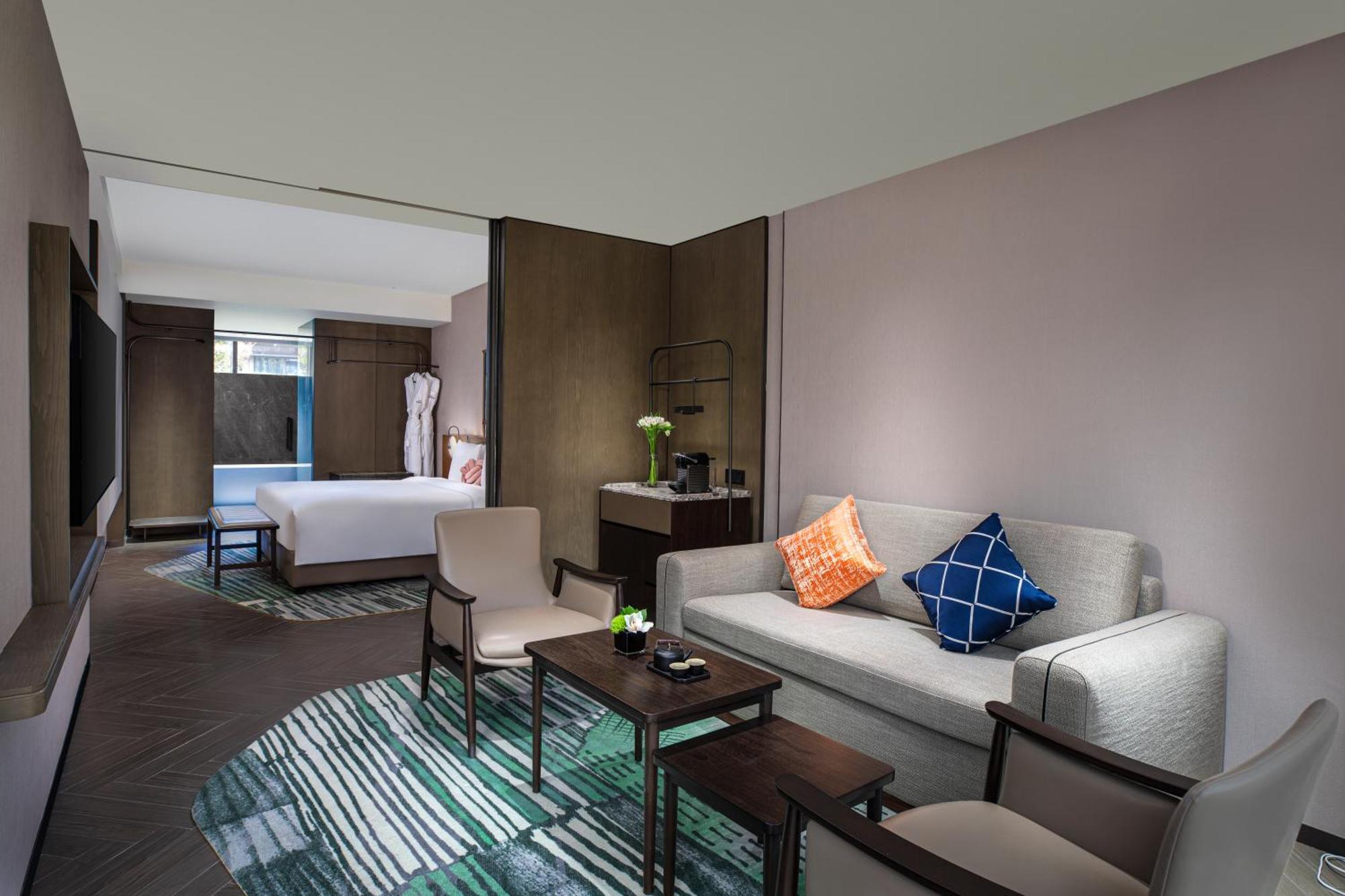 Hotel Indigo Suzhou Yangcheng Lake By Ihg ภายนอก รูปภาพ