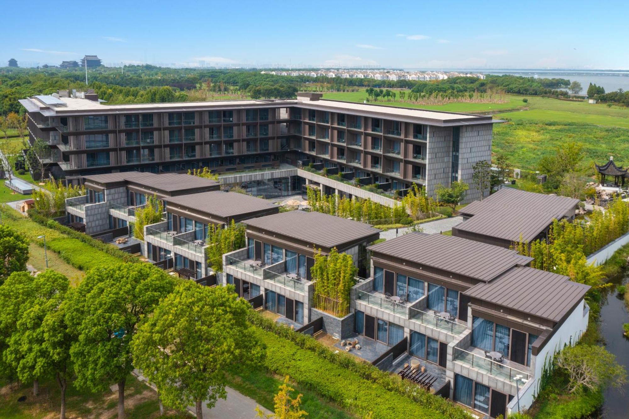 Hotel Indigo Suzhou Yangcheng Lake By Ihg ภายนอก รูปภาพ