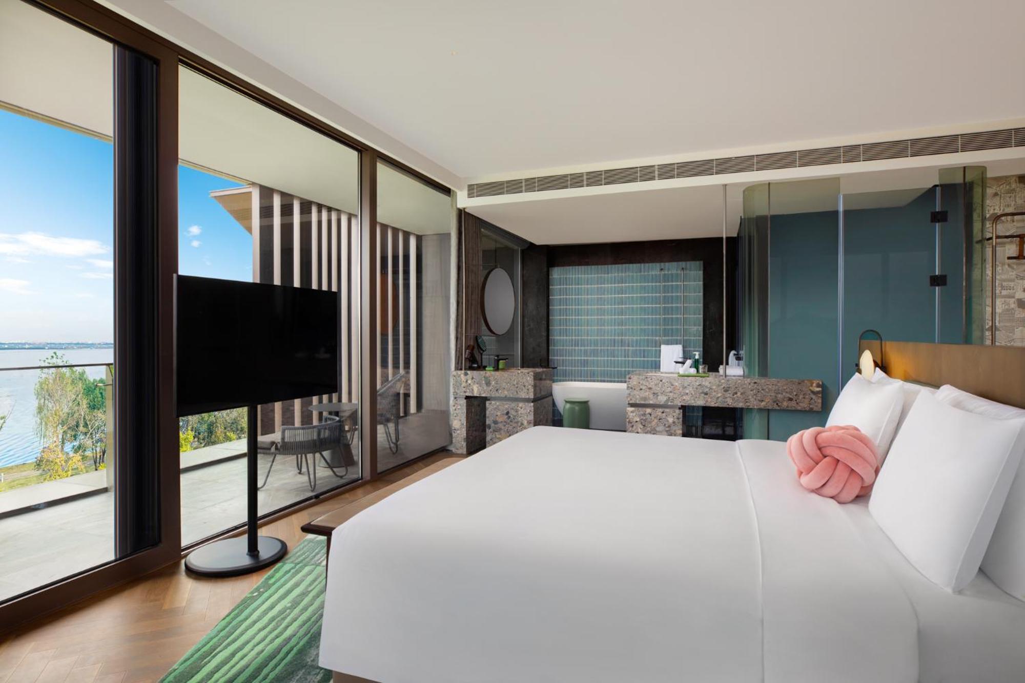 Hotel Indigo Suzhou Yangcheng Lake By Ihg ภายนอก รูปภาพ