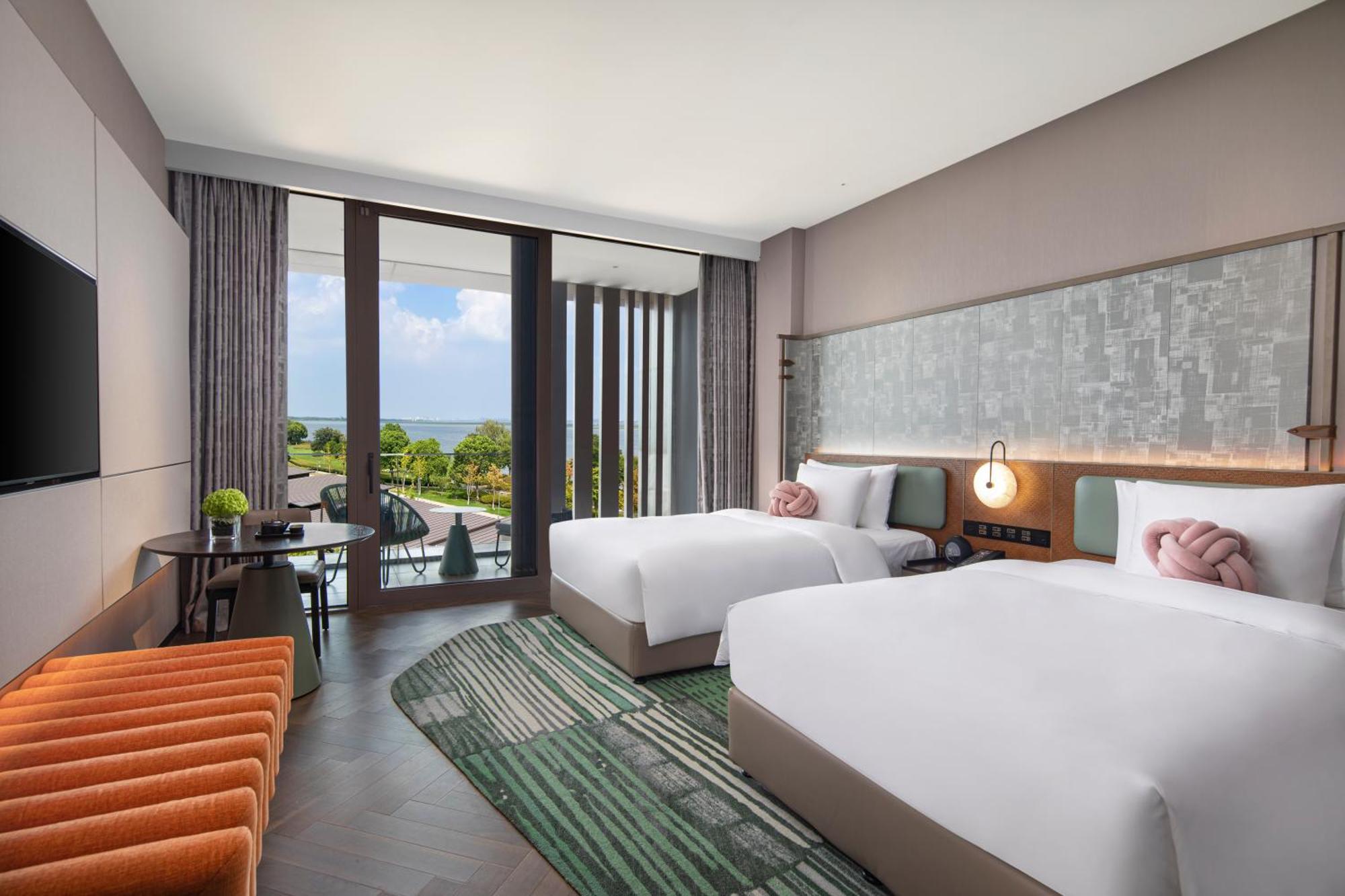Hotel Indigo Suzhou Yangcheng Lake By Ihg ภายนอก รูปภาพ