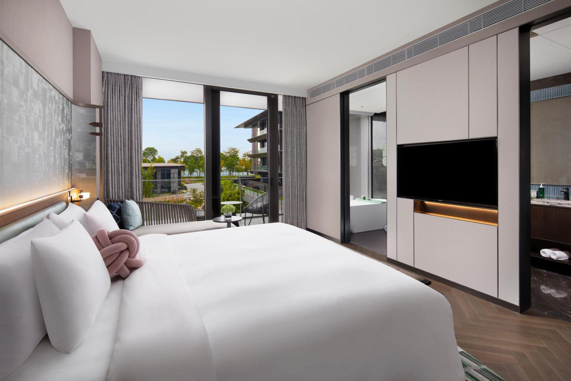 Hotel Indigo Suzhou Yangcheng Lake By Ihg ภายนอก รูปภาพ